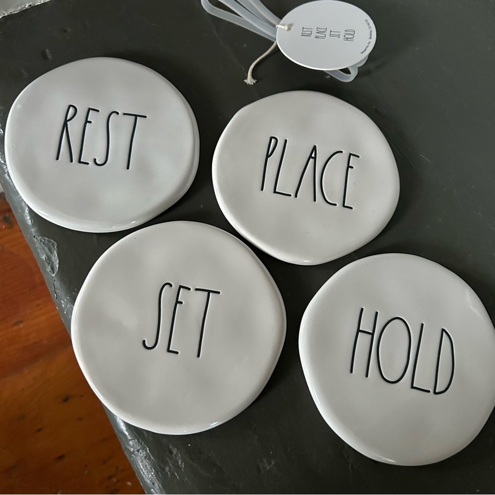 Rae Dunn Coasters - Picture 2 of 7